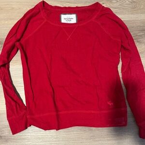 Abercrombie & Fitch Vibrant Red Shirt